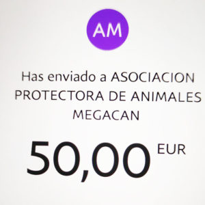Donación para Megacan